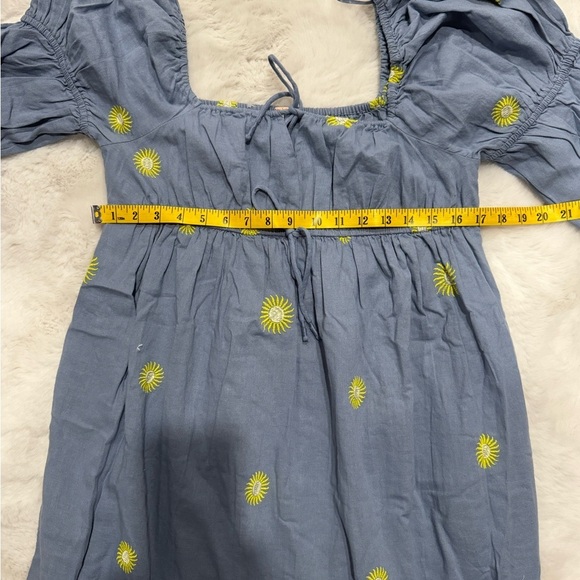 NWOT FREE PEOPLE Emory Embroidered Midi Dress SZ : M - Picture 13 of 14